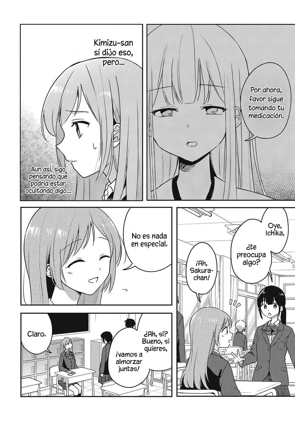 Osananajimi wa, Nyaa to Naite Skirt no Naka Chapter 10 - Page 8