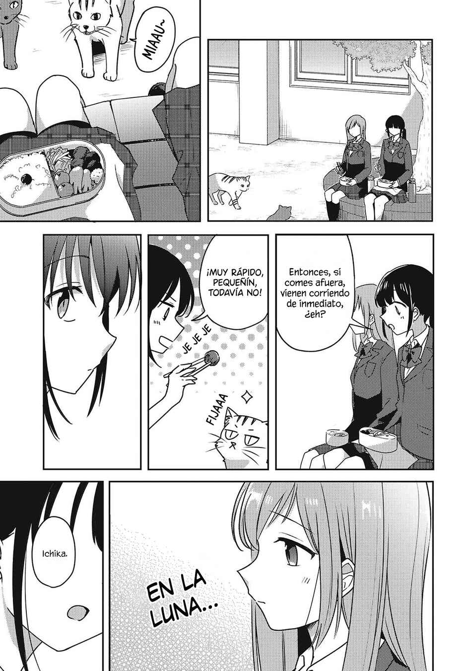 Osananajimi wa, Nyaa to Naite Skirt no Naka Chapter 10 - Page 9