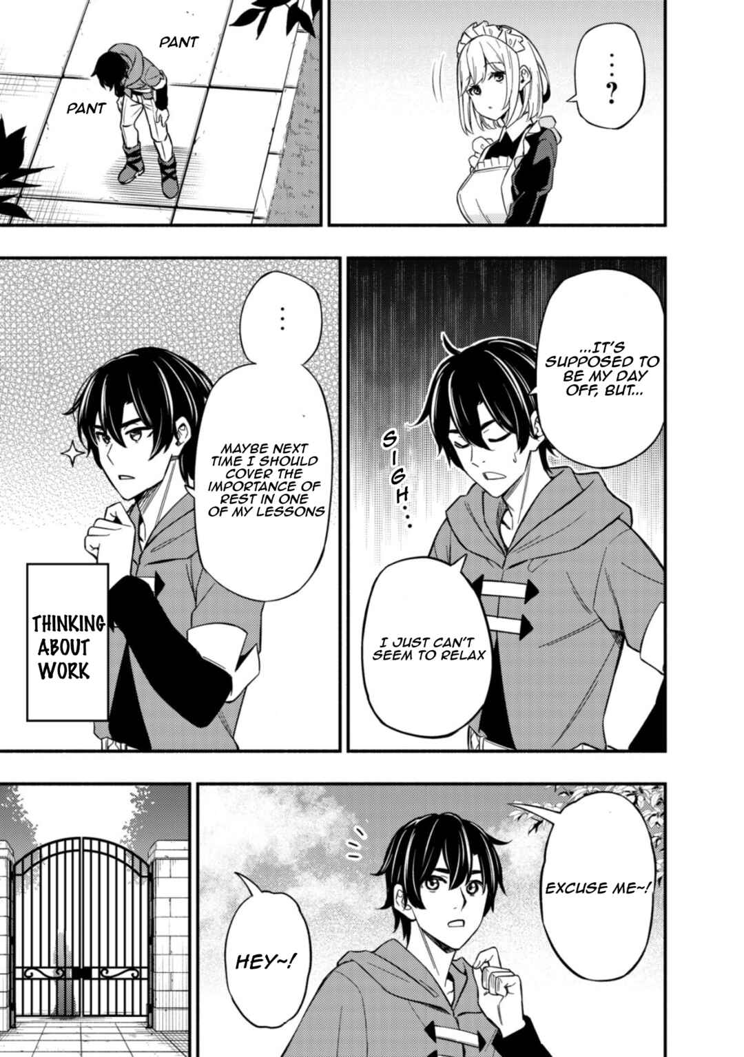 Maou Reijou no Kyouiku Gakari ~Yuusha Gakuin wo Tsuihou Sareta Heimin Kyoushi wa Maou no Musume-Tachi no Katei Kyoushi to Naru~ Chapter 11 - Page 15