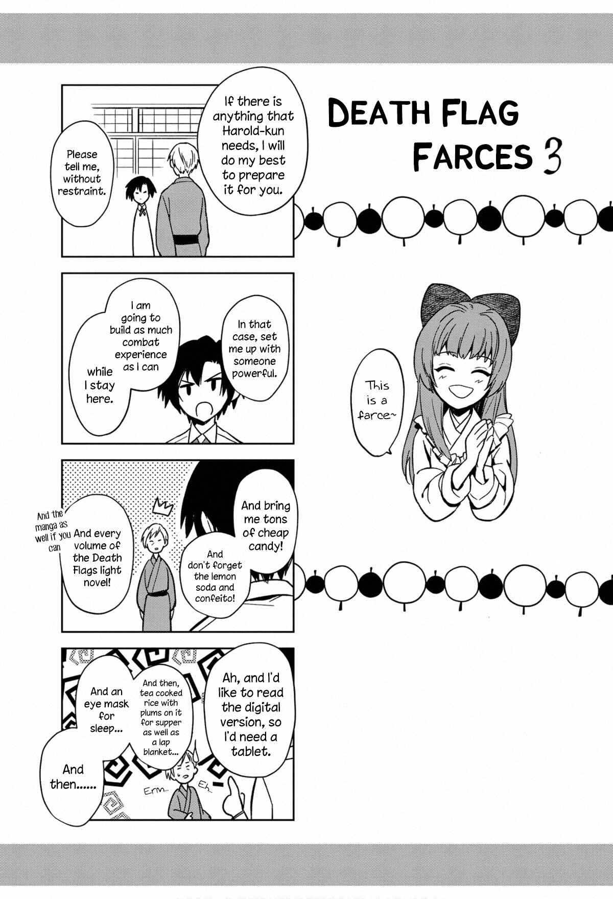 Ore no Shibou Flag ga Todomaru Tokoro o Shiranai Chapter 22.1 - Page 1
