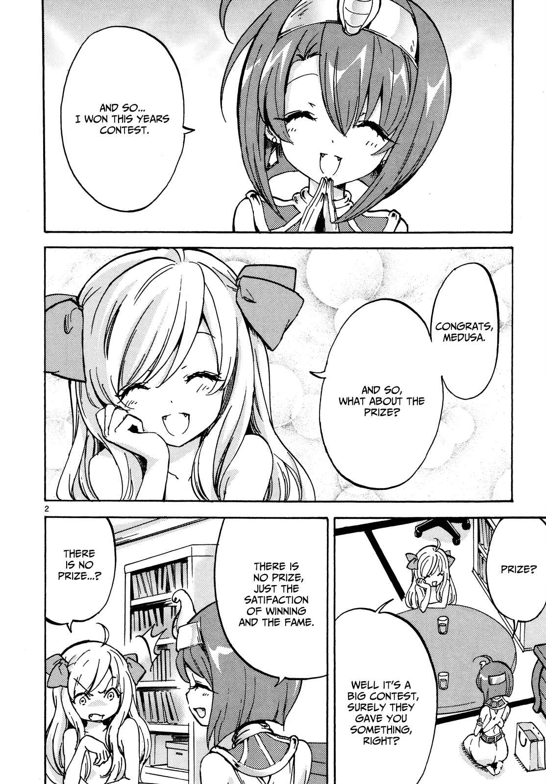 Jashin-chan Dropkick Chapter 22 - Page 3