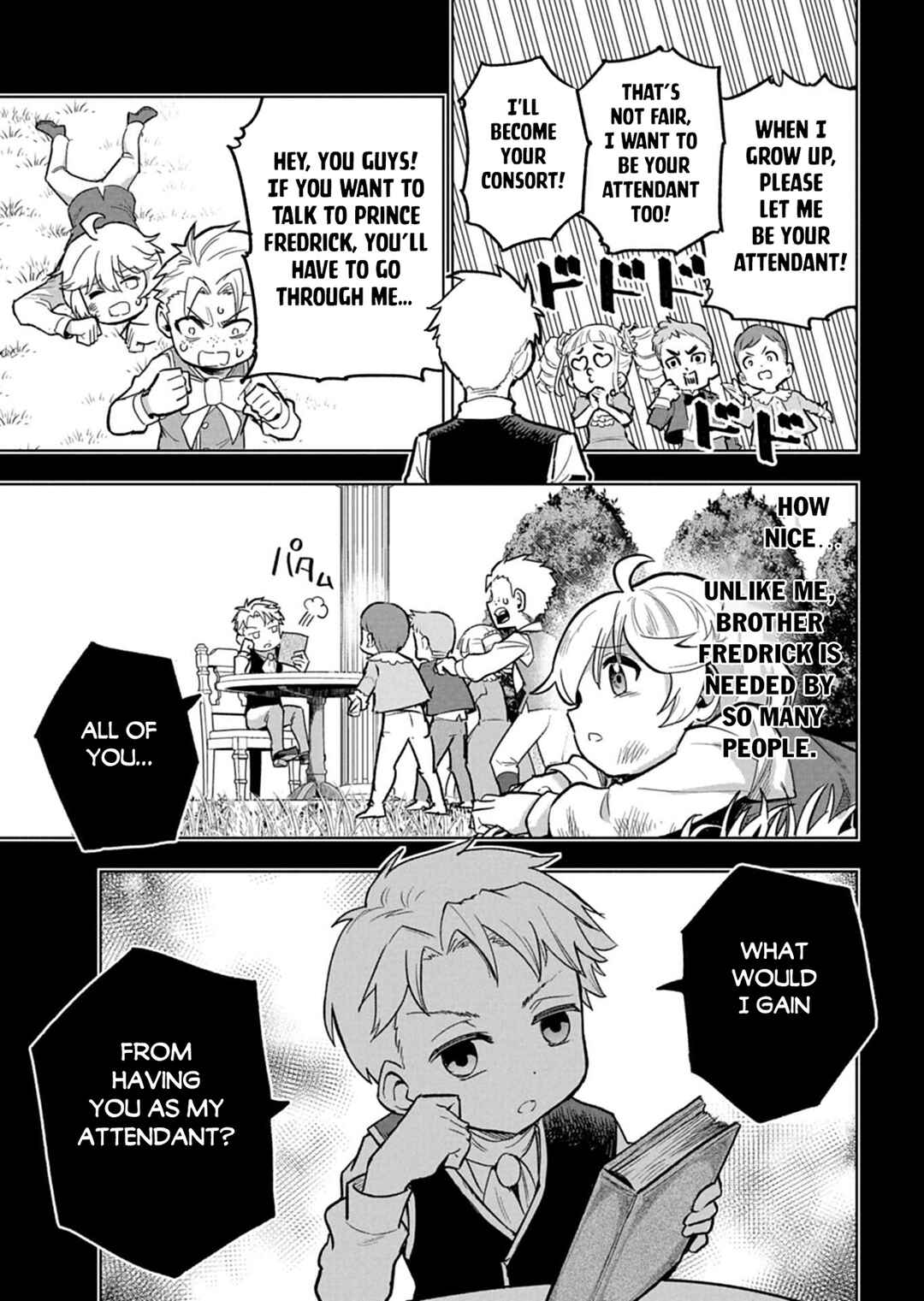 Tada no Murabito no Boku ga, Sanbyakunen-mae no Boukun Ouji ni Tensei Shite Shimaimashita: Zense no Chishiki de Ansatsu Flag o Kaihi Shite, Odayaka ni Ikinokorimasu! Chapter 11.2 - Page 5