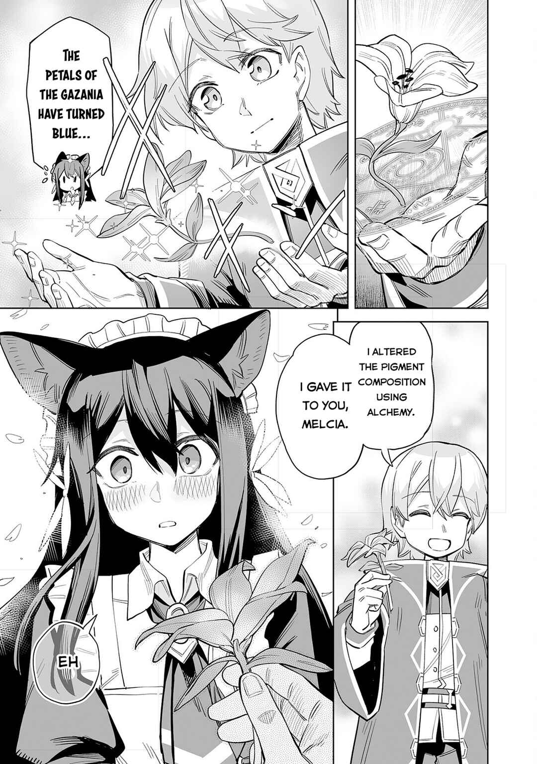 Kaikosareta Kyuutei Renkinjutsushi wa Henkyou de Dai Nouen wo Tsukuriageru ~Sokoku wo Oidasareta kedo, Saikyou Ryouchi de Slow Life wo Ouka suru~ Chapter 12 - Page 18