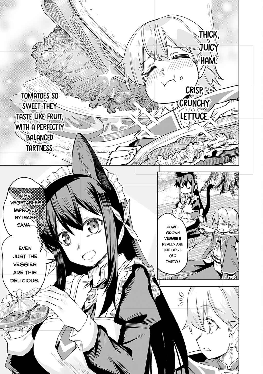 Kaikosareta Kyuutei Renkinjutsushi wa Henkyou de Dai Nouen wo Tsukuriageru ~Sokoku wo Oidasareta kedo, Saikyou Ryouchi de Slow Life wo Ouka suru~ Chapter 12 - Page 24