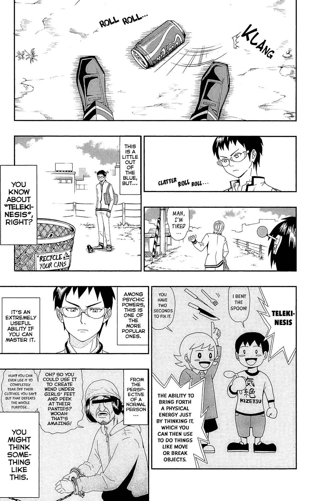 The Disastrous Life of Saiki K. Chapter 0.2 - Page 4