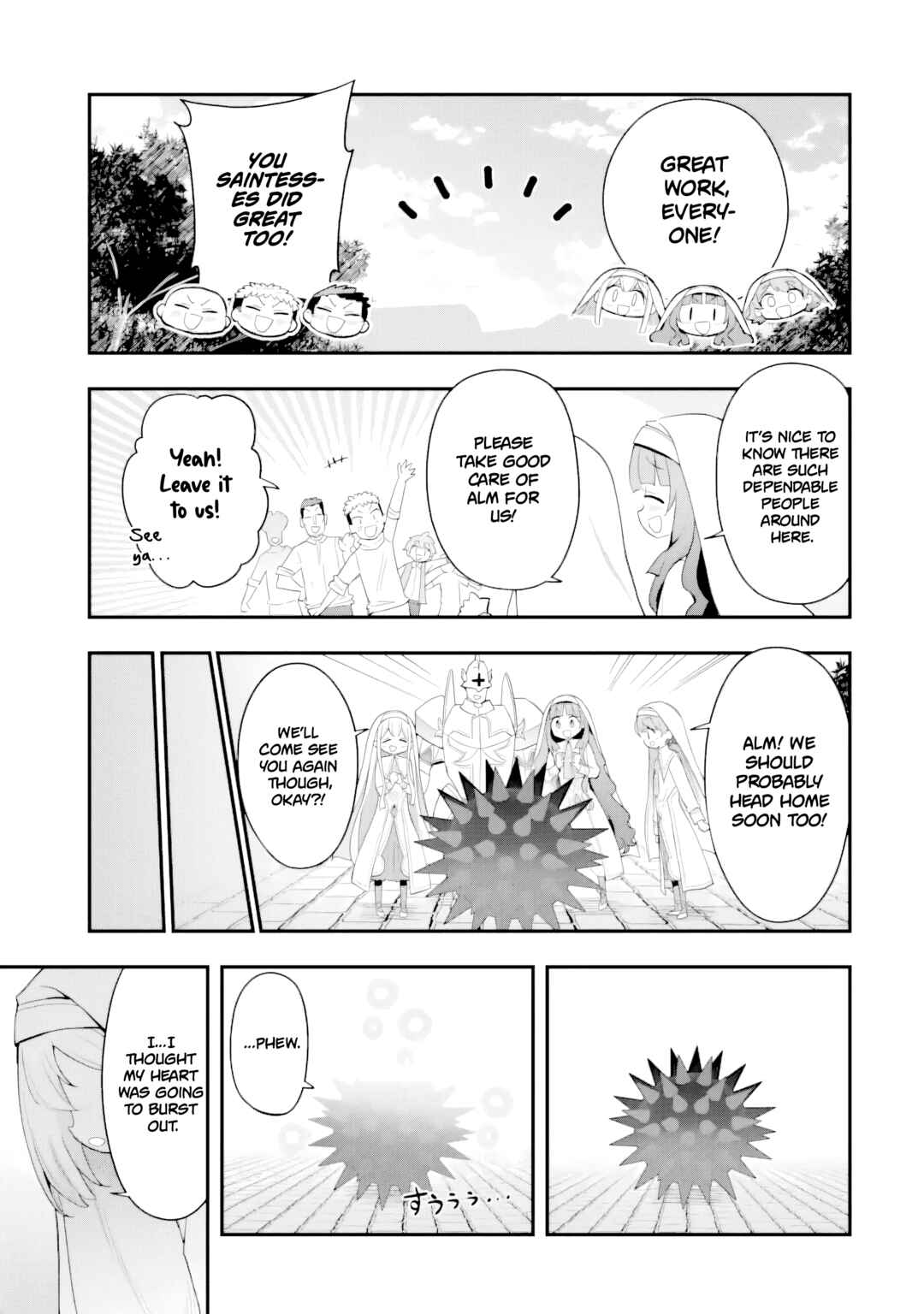 Hai Kouen no Homeless Seijo Chapter 5.4 - Page 8