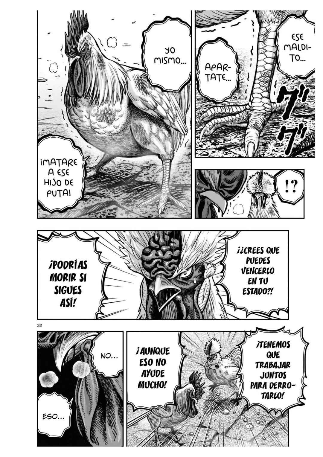 Niwatori Fighter Chapter 24 - Page 35