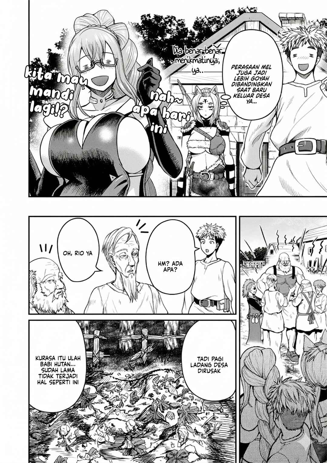 Henkyou no Ofuroya-san, Harem ni Naru ~Yamaoku ni Aru Sabireta Onsen no Kounou ga Cheat Sugite Onna Boukensha ni Daininki na Ken~ Chapter 6 - Page 11