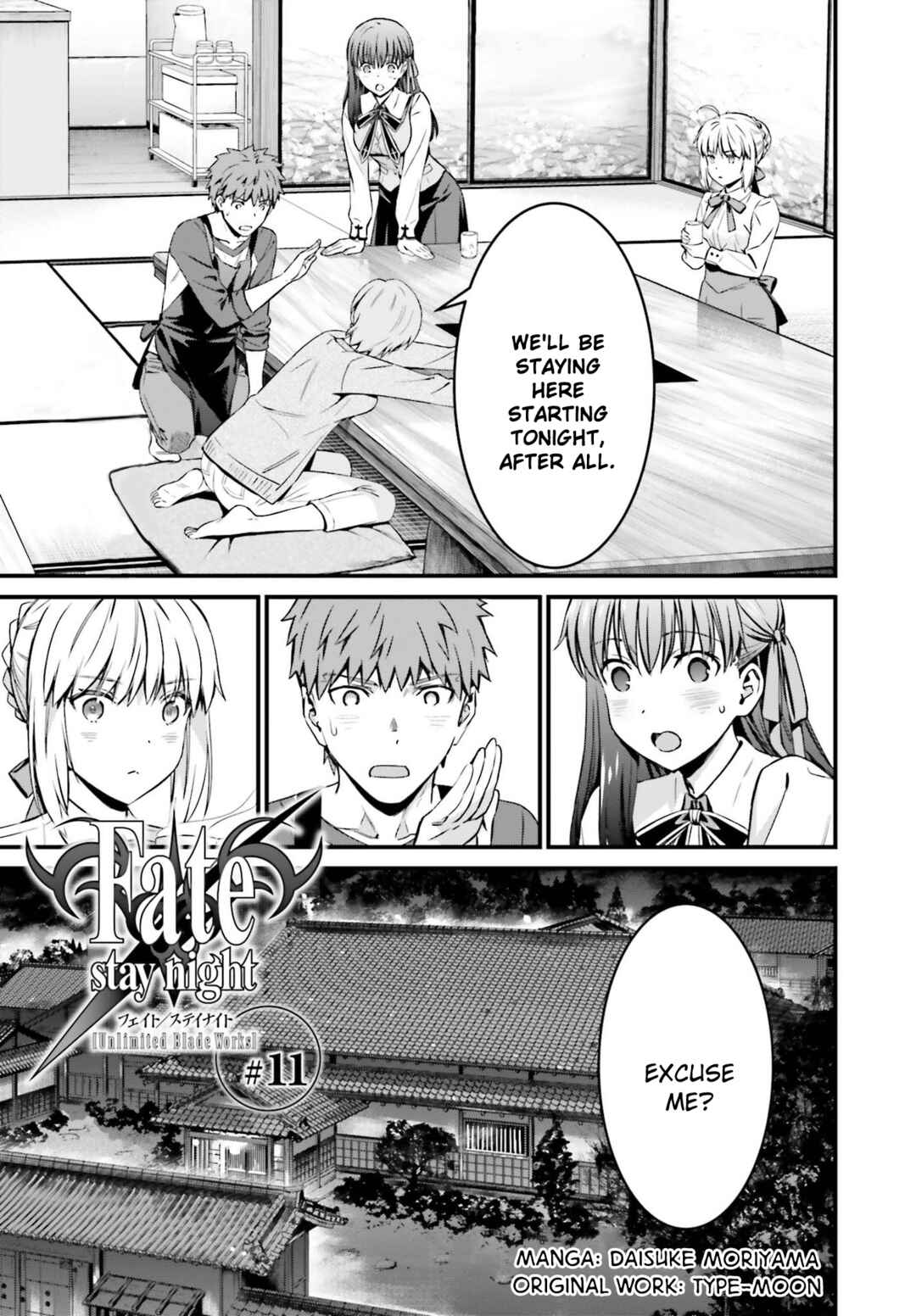Fate/stay night [Unlimited Blade Works] Chapter 11.1 - Page 1