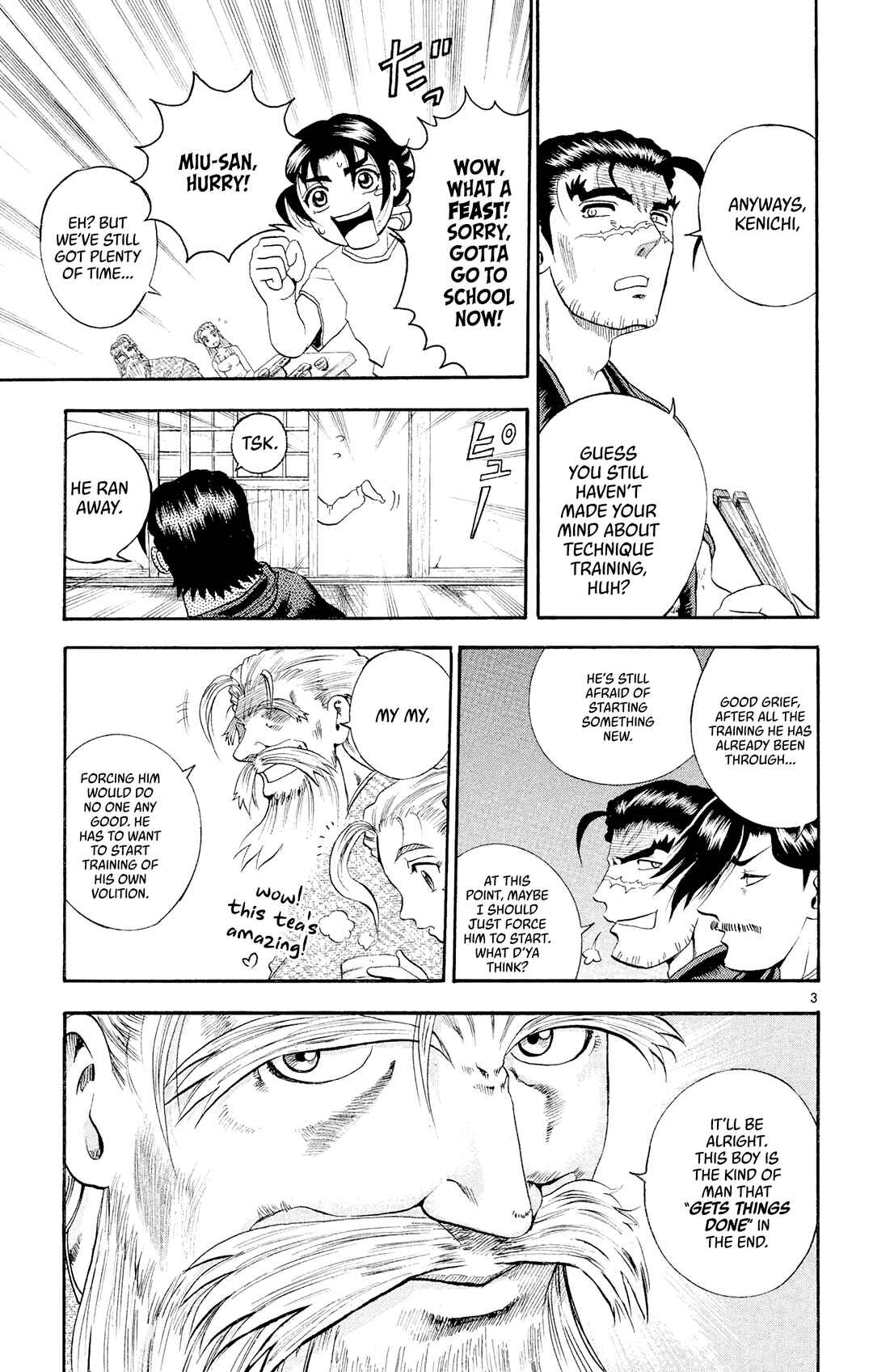 Shijou Saikyou no Deshi Kenichi Chapter 49 - Page 3