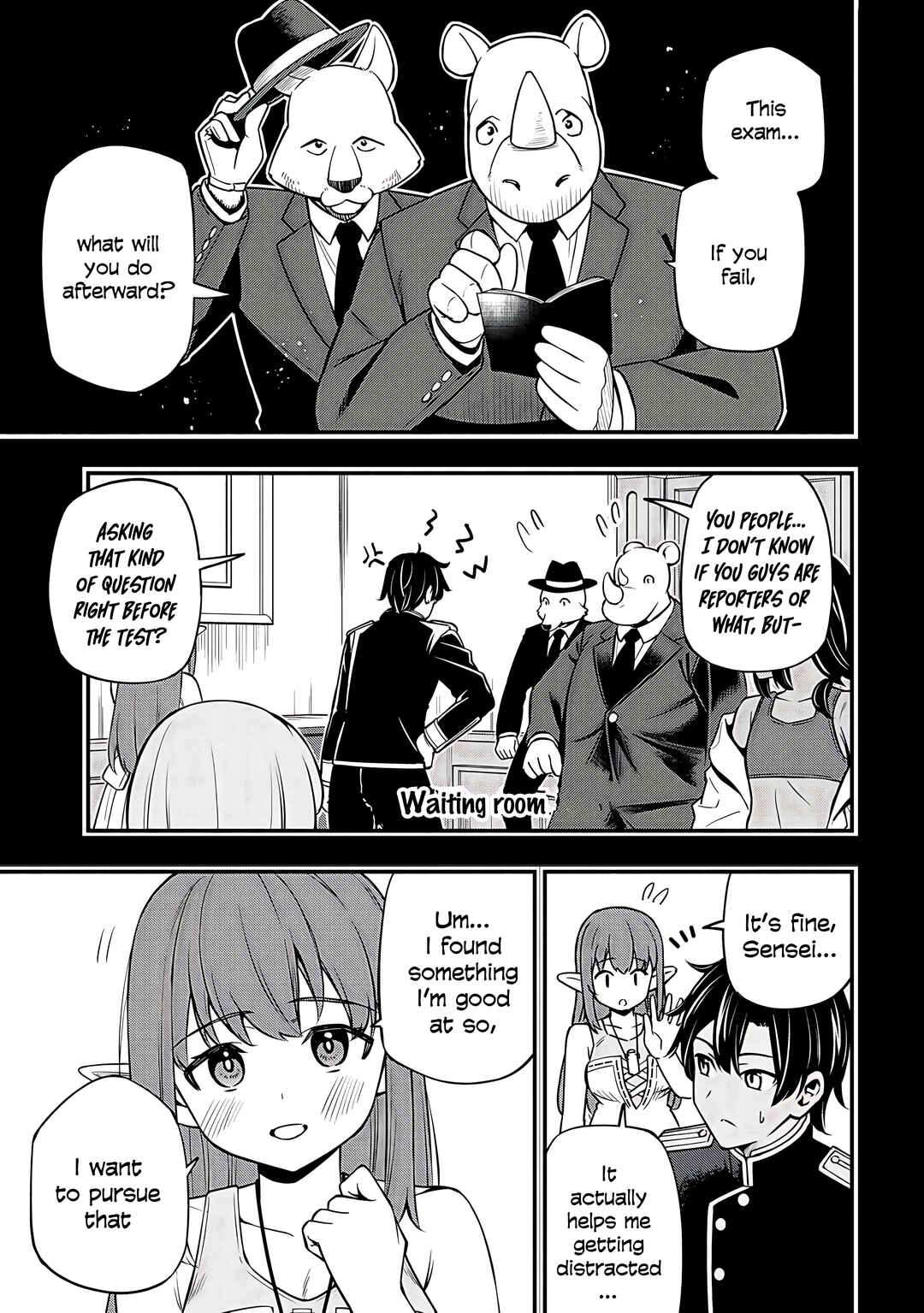 Maou Reijou no Kyouiku Gakari ~Yuusha Gakuin wo Tsuihou Sareta Heimin Kyoushi wa Maou no Musume-Tachi no Katei Kyoushi to Naru~ Chapter 33 - Page 3