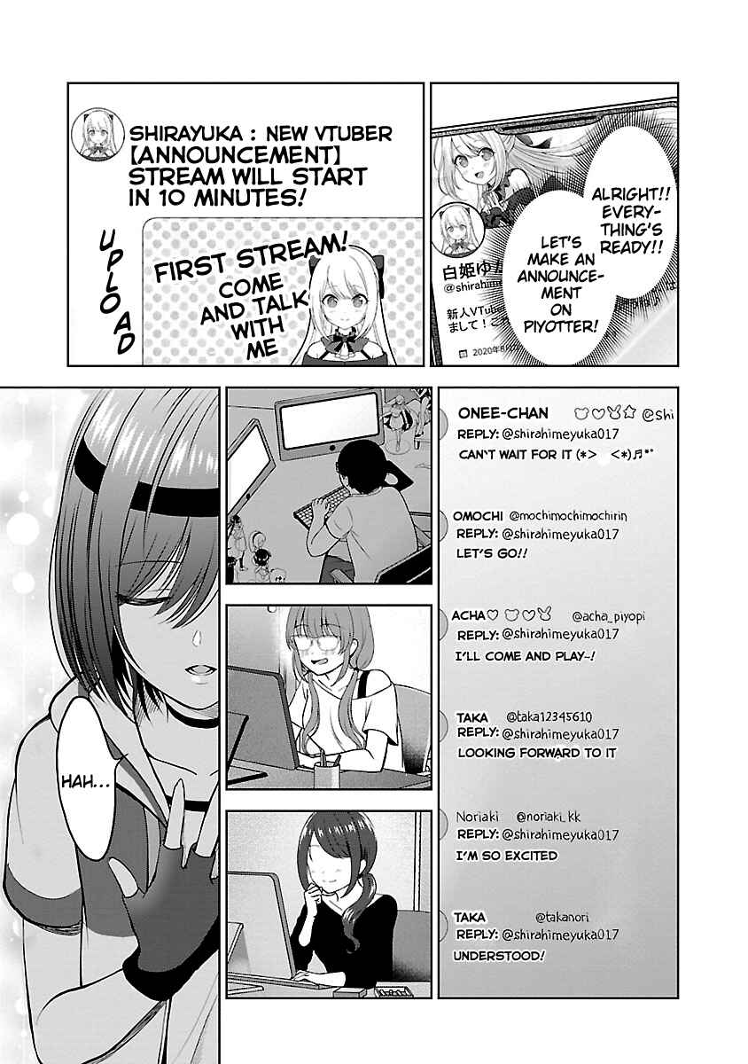 Shitsurenshita node Vtuber Hajimetara Toshiue no Onee-san ni Motemashita Chapter 4 - Page 27
