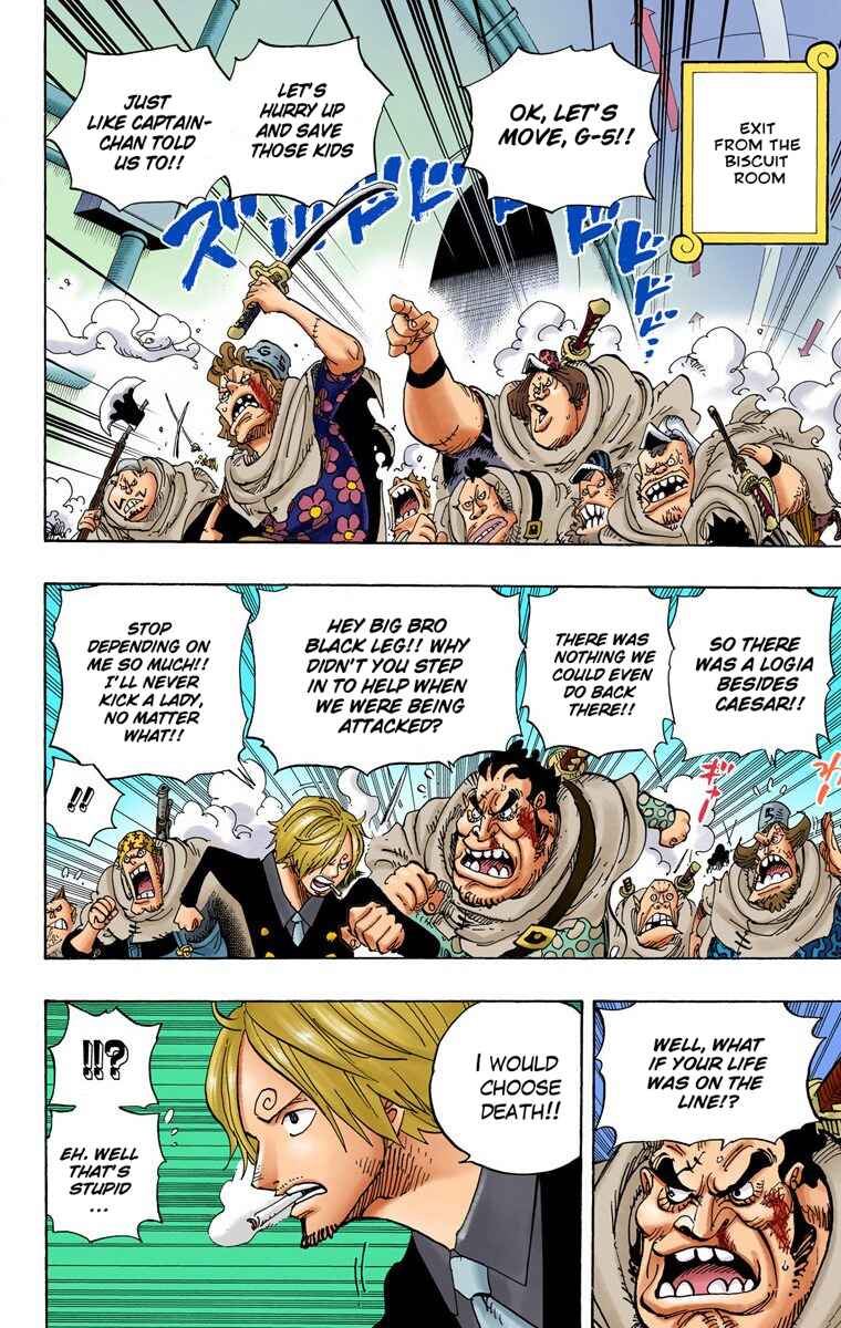 One Piece (Official Colored) Chapter 687 - Page 3