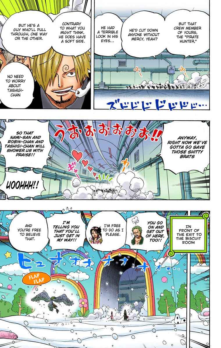 One Piece (Official Colored) Chapter 687 - Page 4