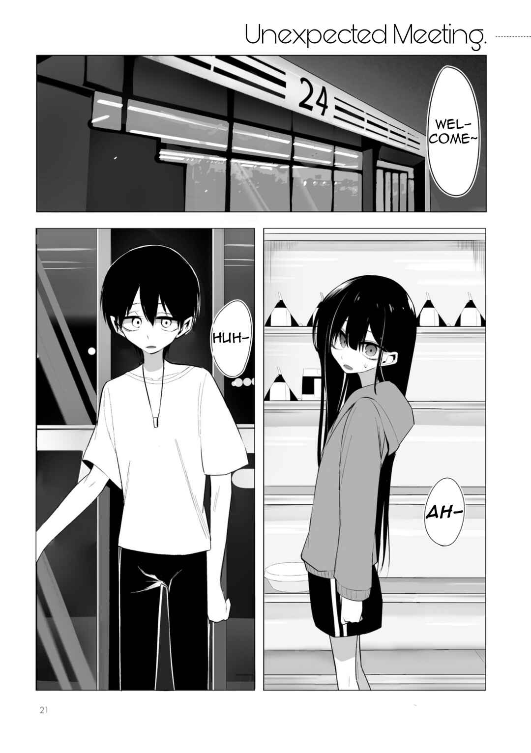 Kotoshi no Mitsuishi-san wa Dokoka Okashii Chapter 6 - Page 1