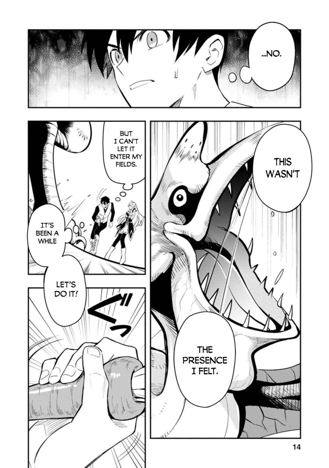 Noumin Kanren no Skill bakka Agetetara Nazeka Tsuyoku Natta. Chapter 36.1 - Page 13