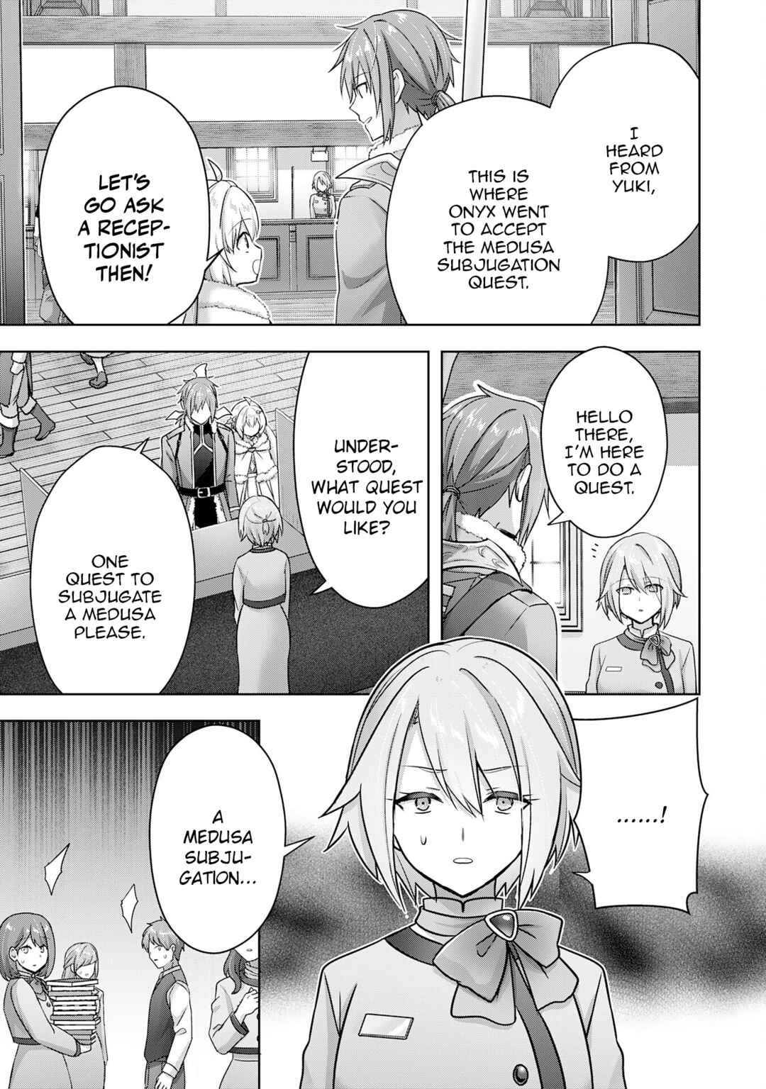 Uketsukejou ni Kokuhaku Shitakute Guild ni Kayoitsumetara Eiyuu ni Natteta Chapter 34 - Page 25