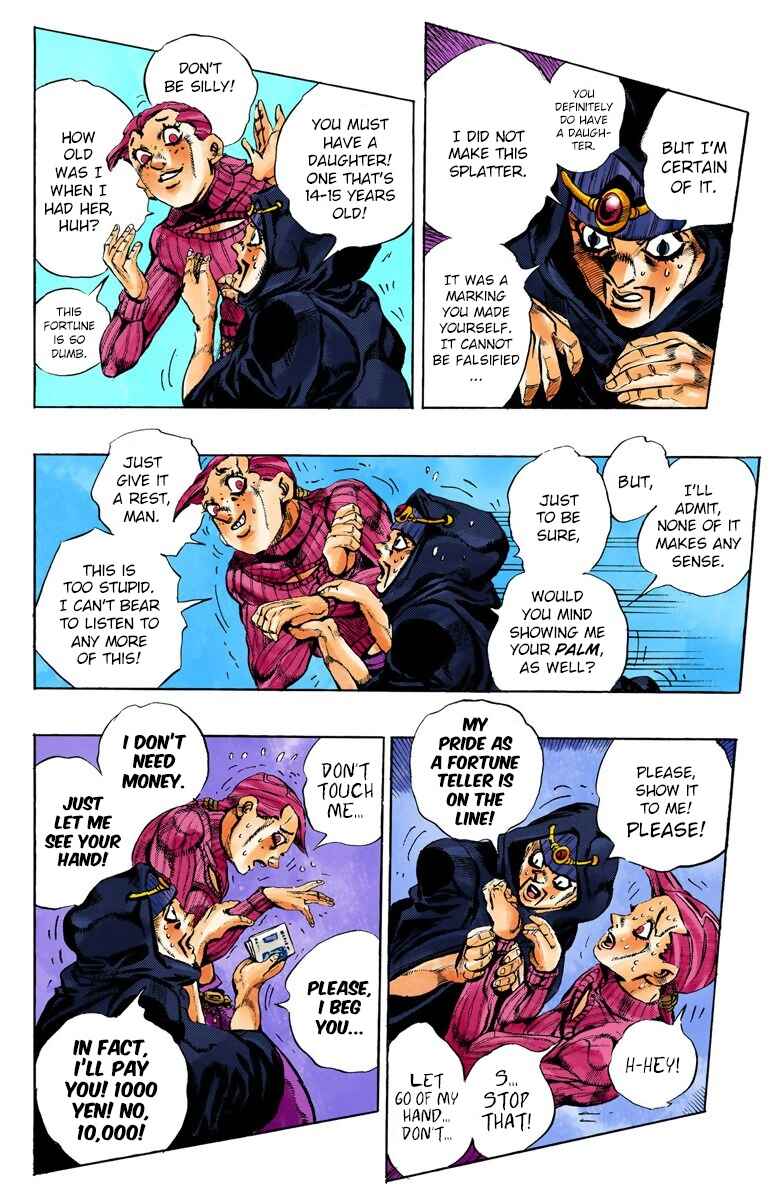 JoJo no Kimyou na Bouken: Part 5 - Ougon no Kaze Color-ban Chapter 102 - Page 11
