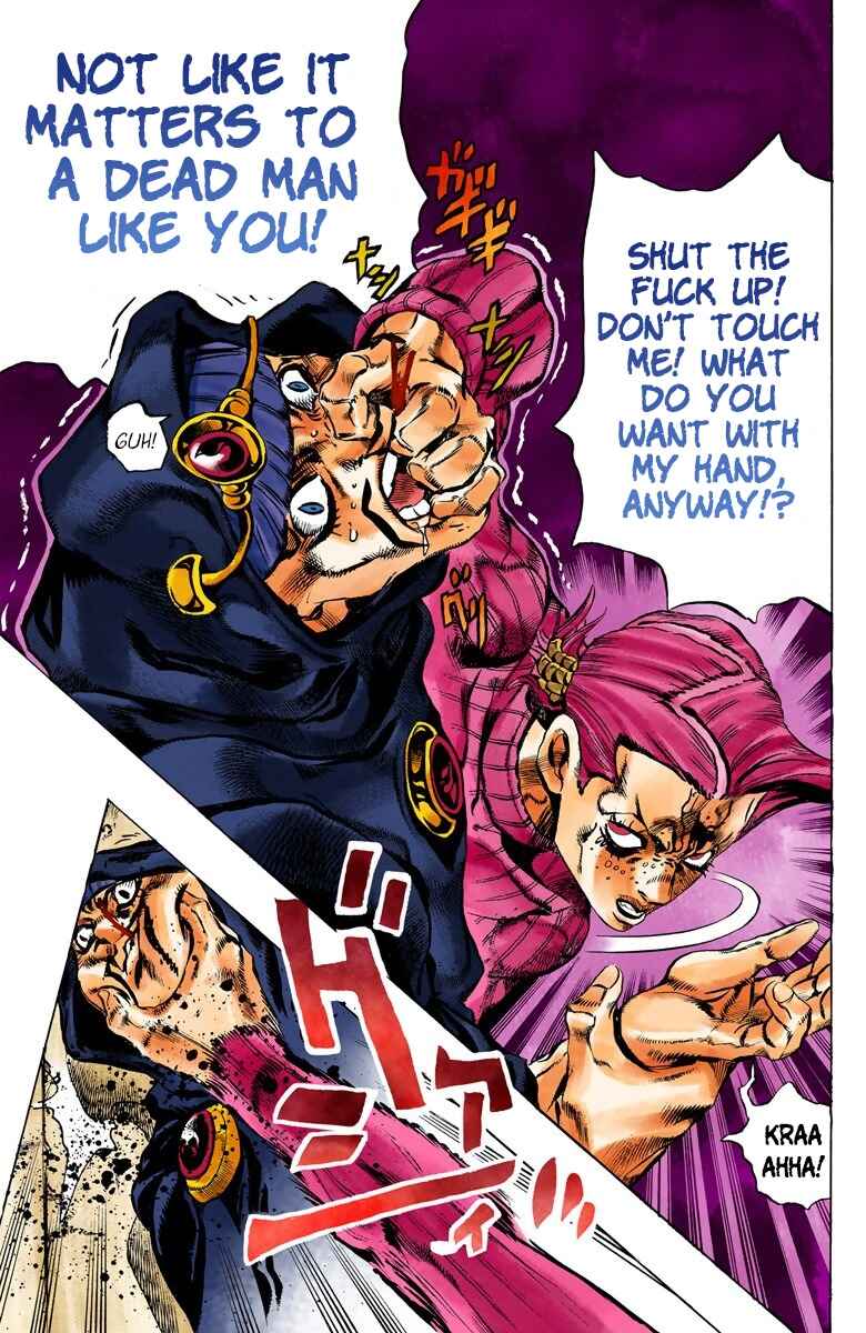 JoJo no Kimyou na Bouken: Part 5 - Ougon no Kaze Color-ban Chapter 102 - Page 12