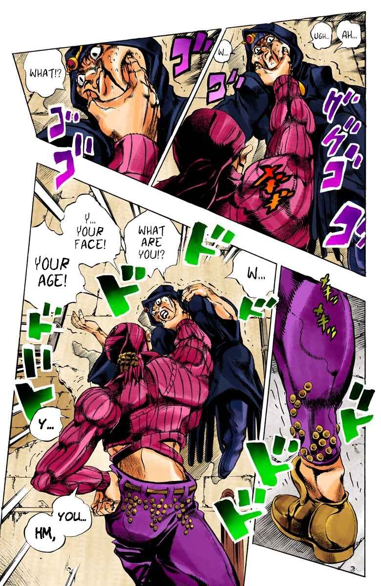JoJo no Kimyou na Bouken: Part 5 - Ougon no Kaze Color-ban Chapter 102 - Page 14