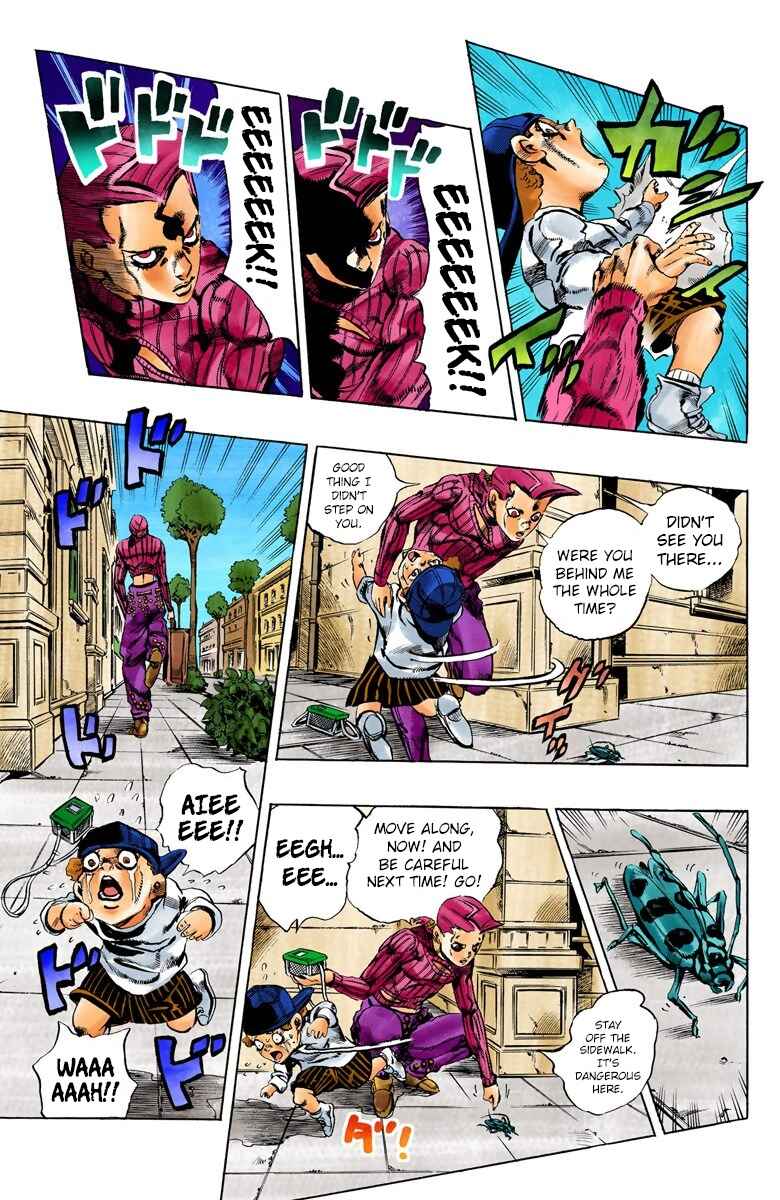 JoJo no Kimyou na Bouken: Part 5 - Ougon no Kaze Color-ban Chapter 102 - Page 20