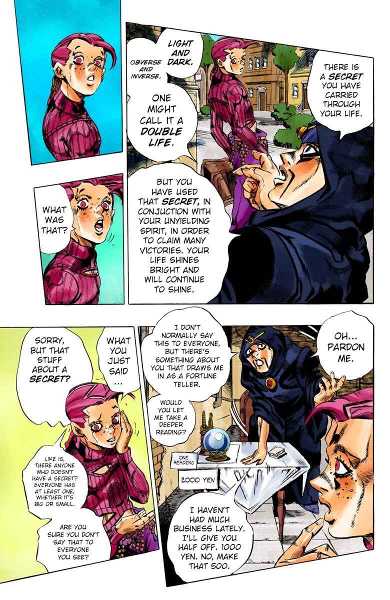 JoJo no Kimyou na Bouken: Part 5 - Ougon no Kaze Color-ban Chapter 102 - Page 8