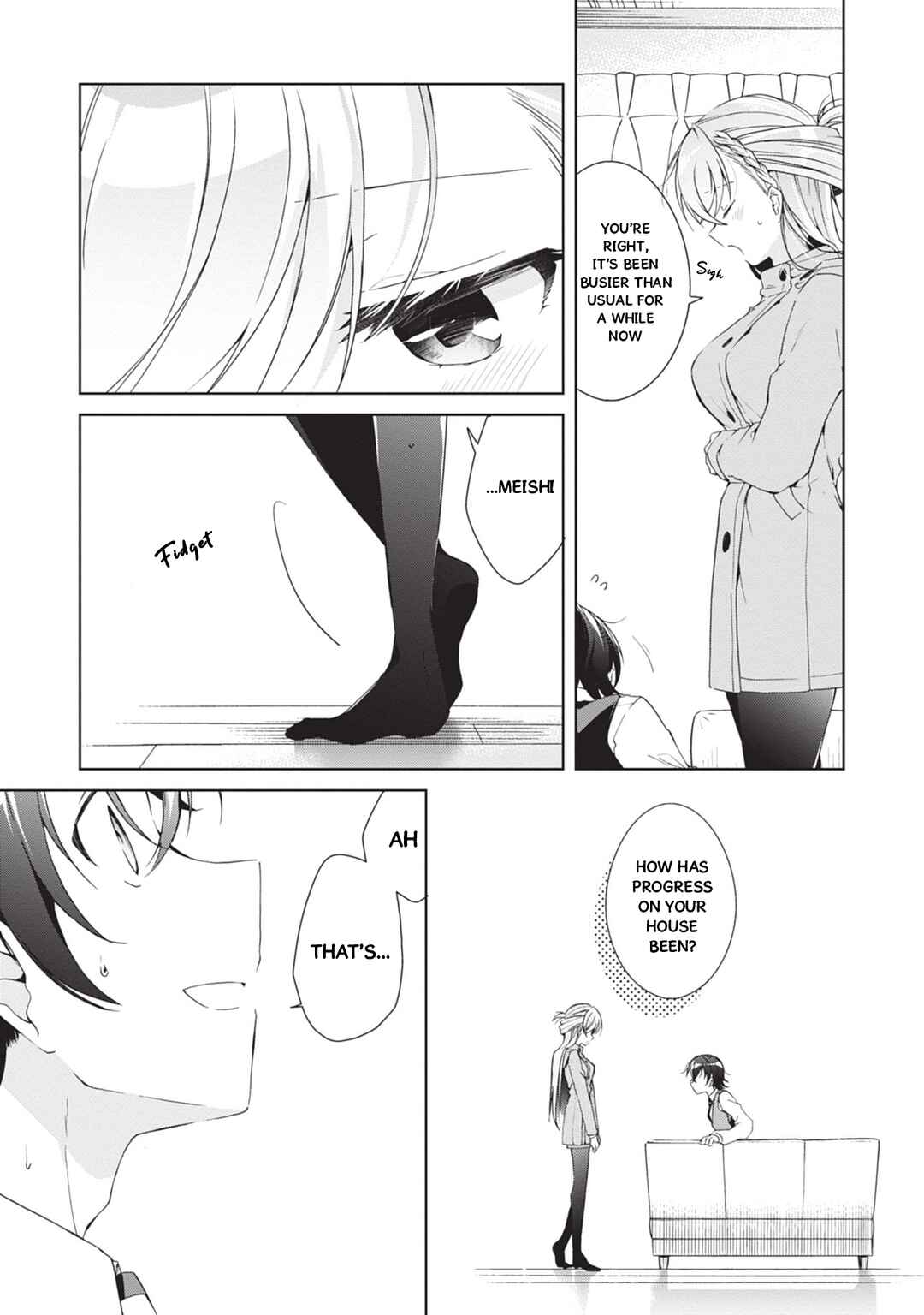 Isshiki-san wa Koi wo Shiritai. Chapter 22 - Page 10