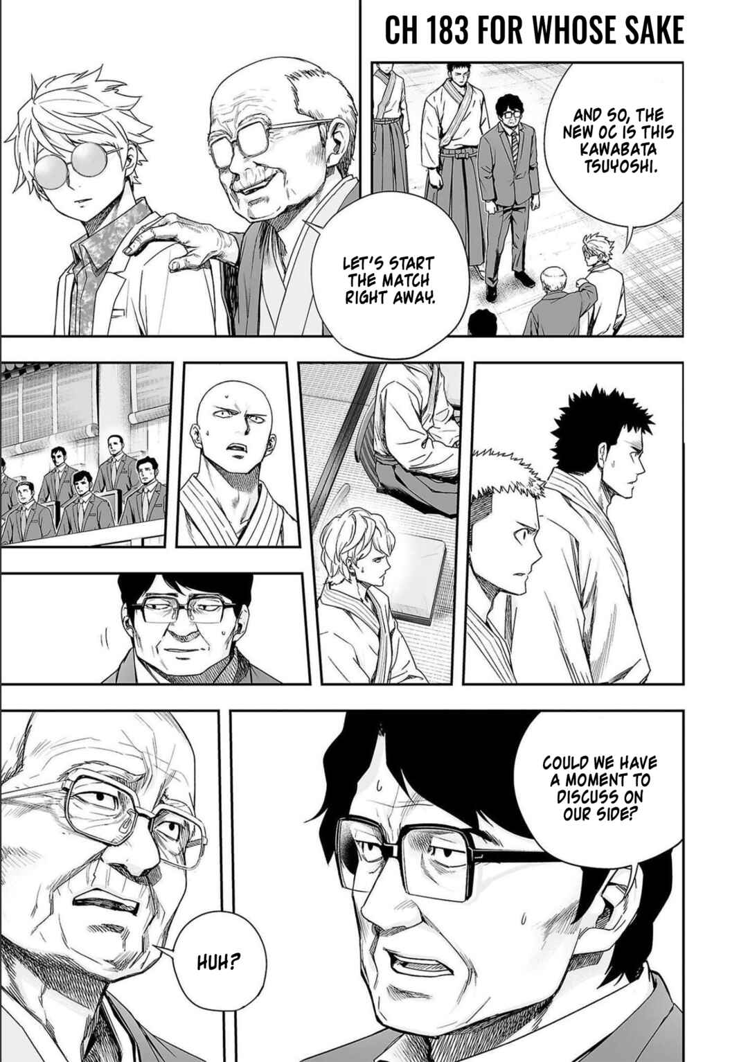 Tsuyoshi - Daremo Katenai, Aitsu ni wa Chapter 183 - Page 1