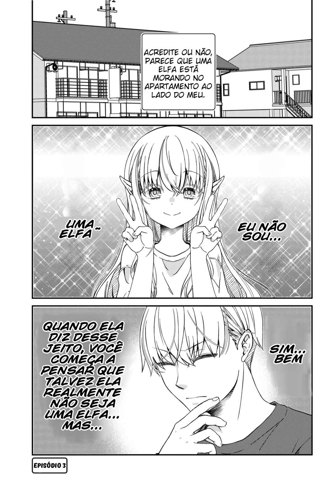 Elf-ppoi Hana-san no Tekitou na Apartment-gurashi Chapter 1 - Page 12