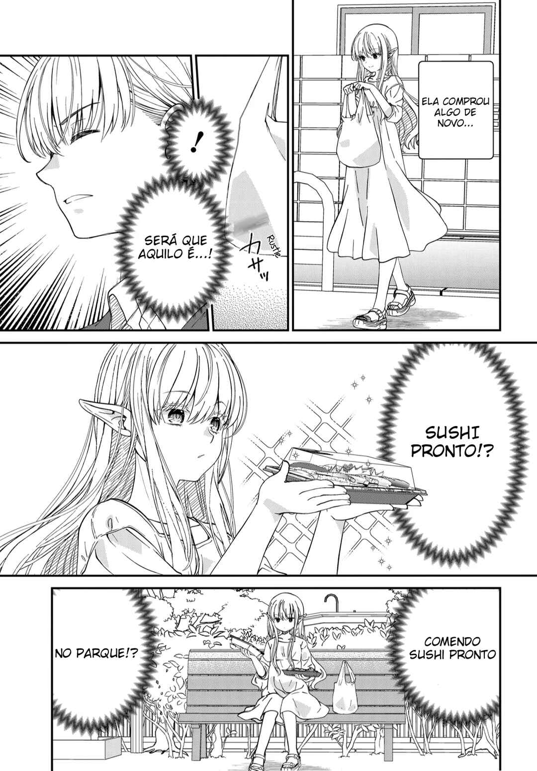 Elf-ppoi Hana-san no Tekitou na Apartment-gurashi Chapter 1 - Page 18