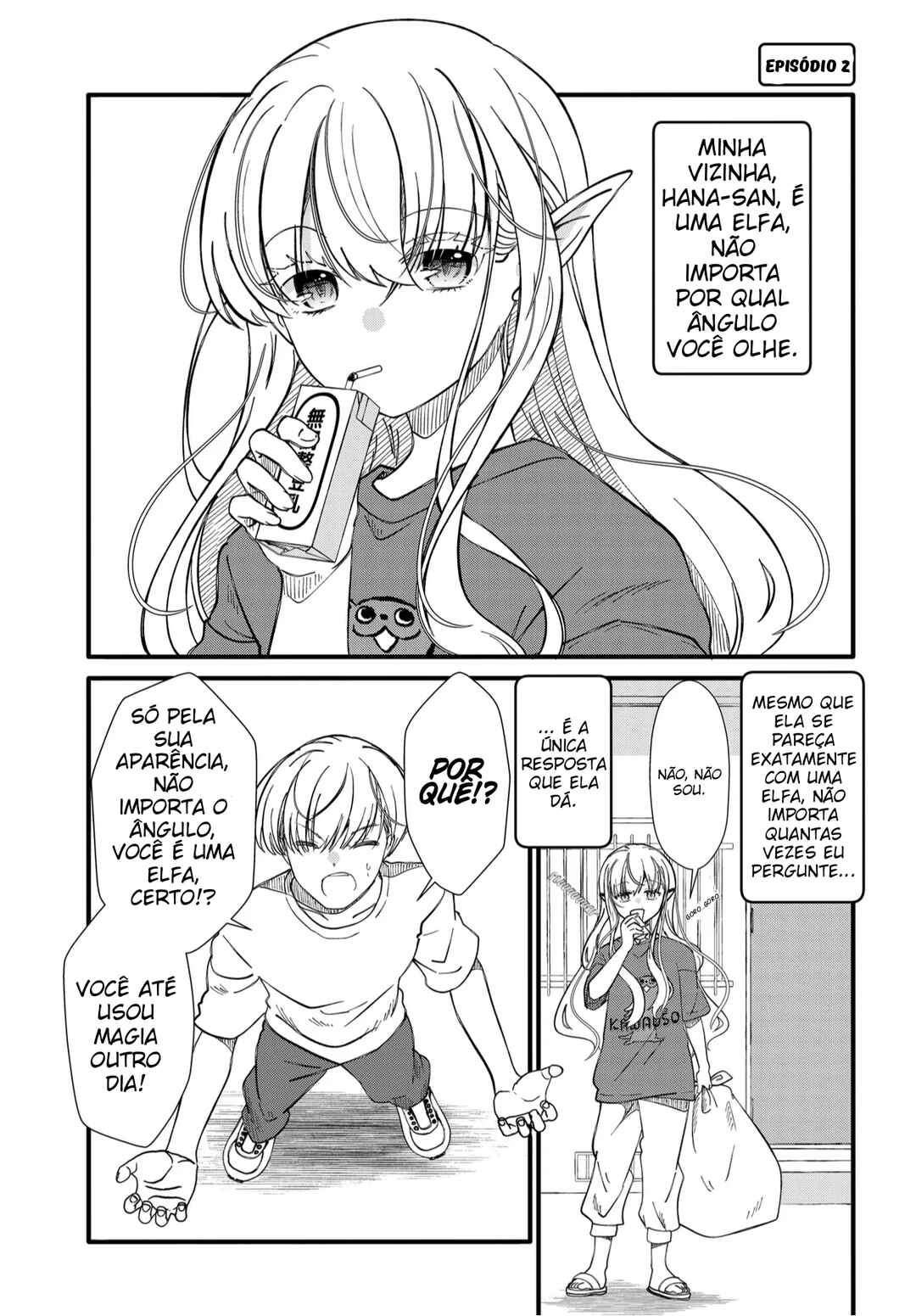 Elf-ppoi Hana-san no Tekitou na Apartment-gurashi Chapter 1 - Page 8
