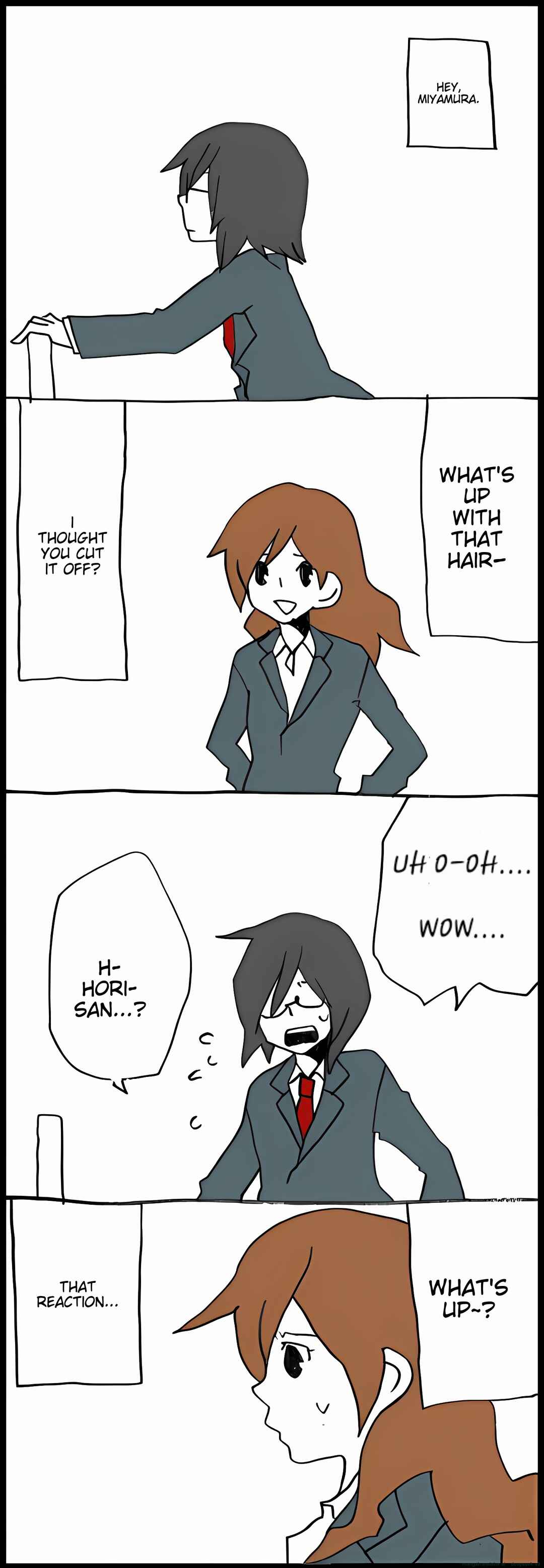 Hori-san to Miyamura-kun Chapter 44 - Page 1