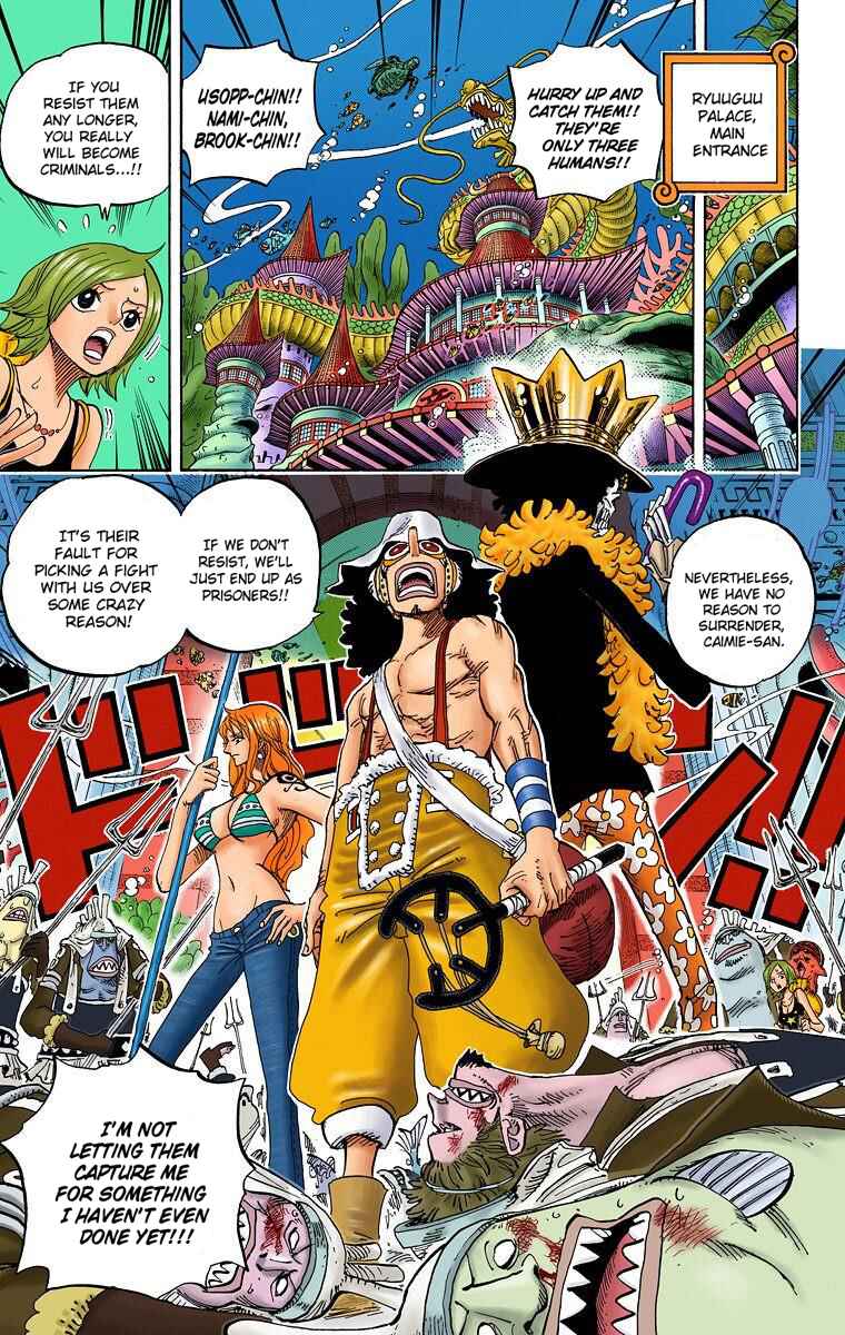One Piece (Official Colored) Chapter 613 - Page 14