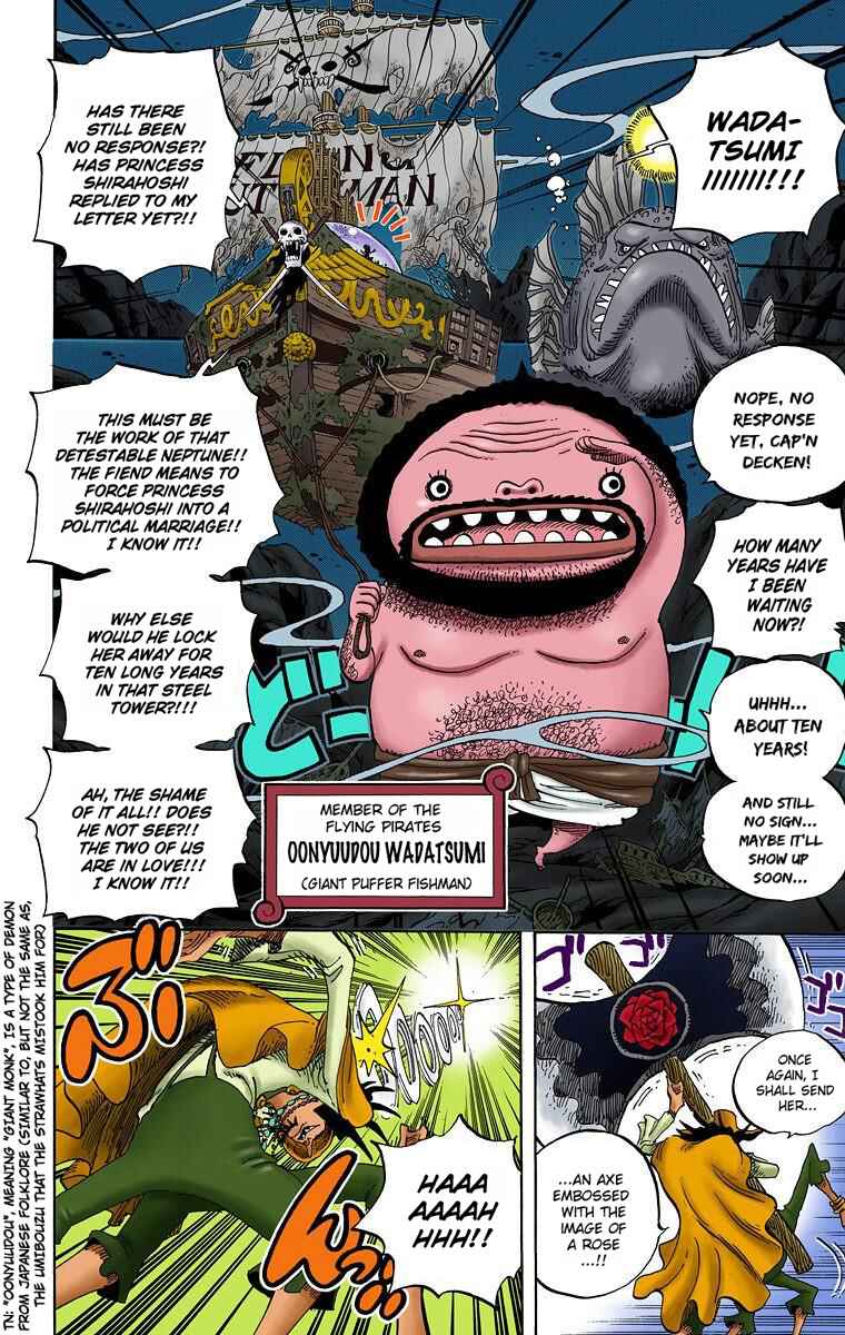One Piece (Official Colored) Chapter 613 - Page 3