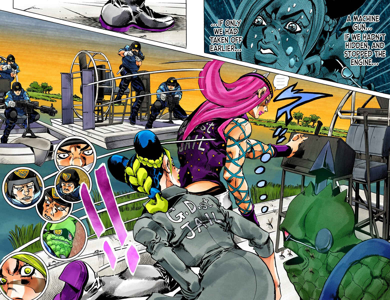 JoJo no Kimyou na Bouken: Part 6 - Stone Ocean Color-ban Chapter 81 - Page 2