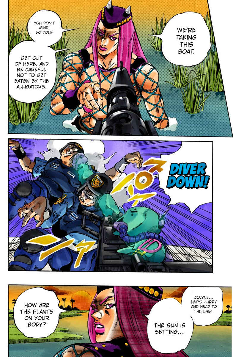 JoJo no Kimyou na Bouken: Part 6 - Stone Ocean Color-ban Chapter 81 - Page 7