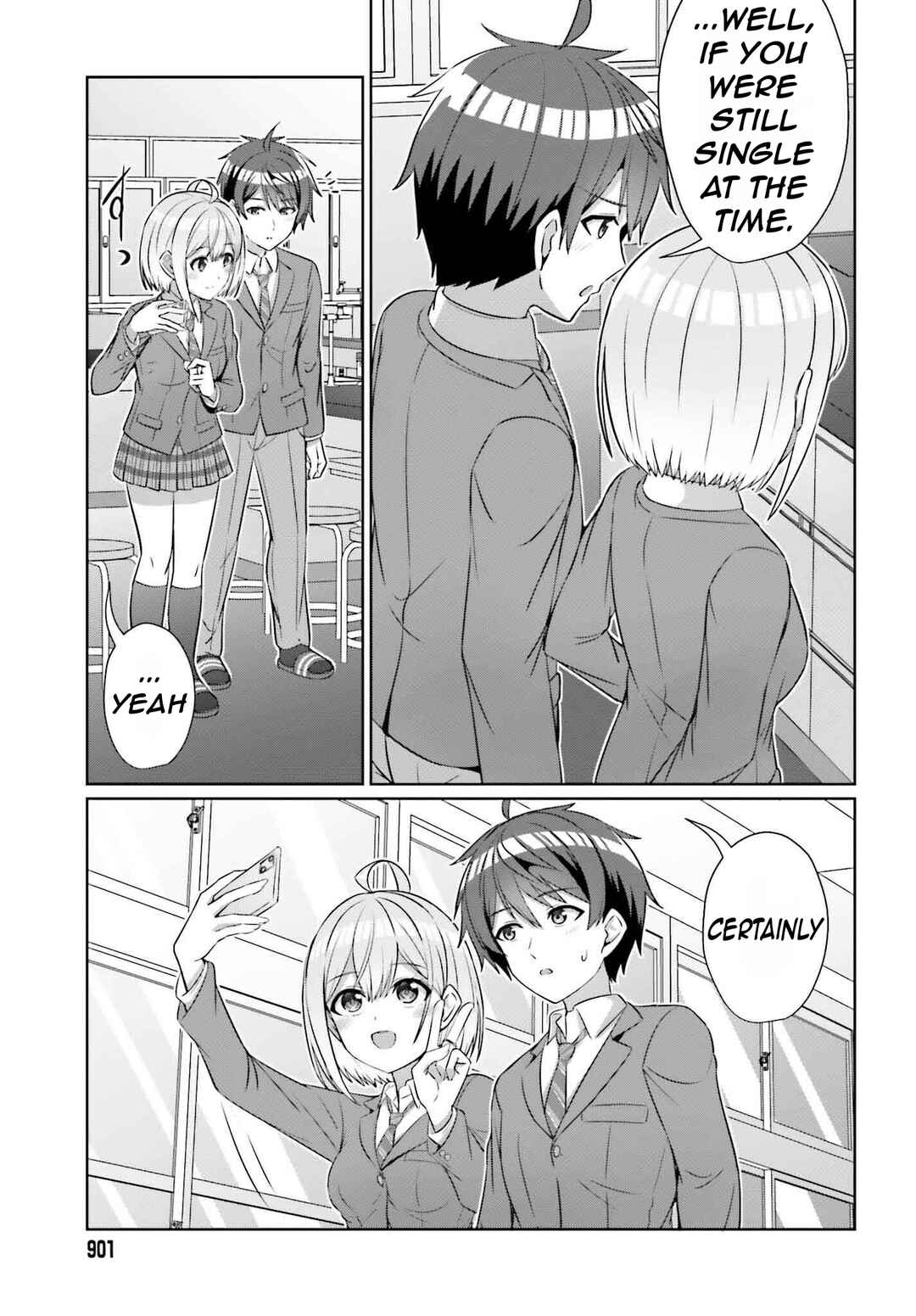 Danjo no Yujou wa Seiritsu suru? (Iya, Shinai!!) Chapter 32.1 - Page 10