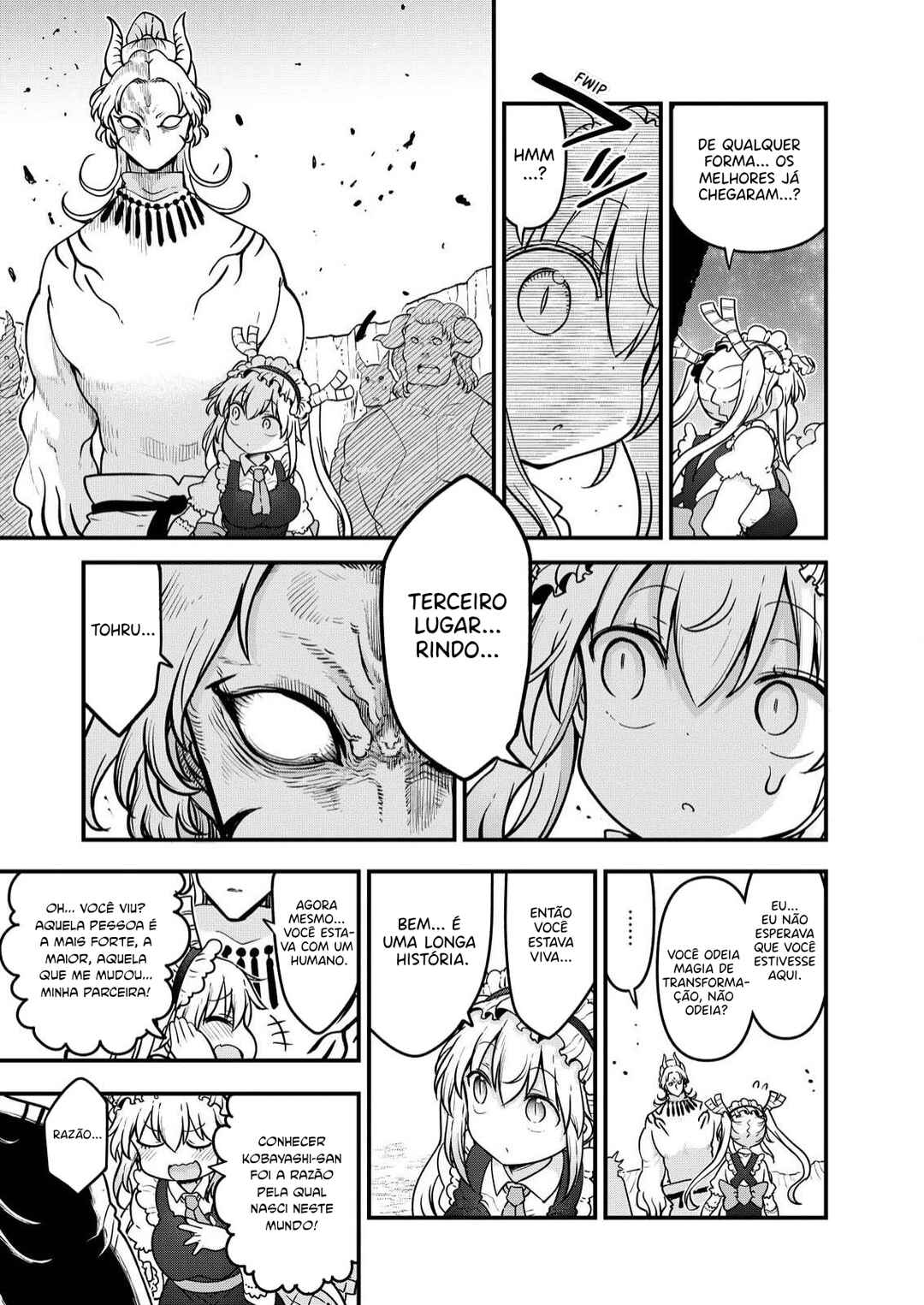Kobayashi-san Chi no Maid Dragon Chapter 142 - Page 12