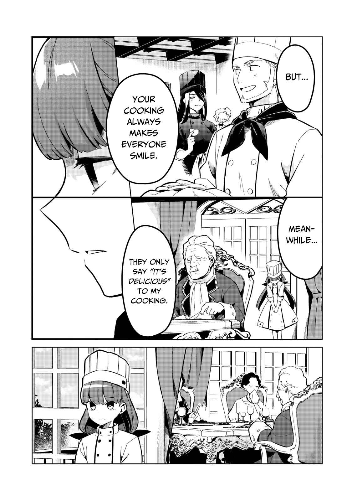 Tsuihousha Shokudou e Youkoso! ~Saikyou Party o Tsuihousareta Ryourinin (Lv. 99) wa, Inaka de Nengan no Boukensha Shokudou o Hirakimasu!~ Chapter 24 - Page 15