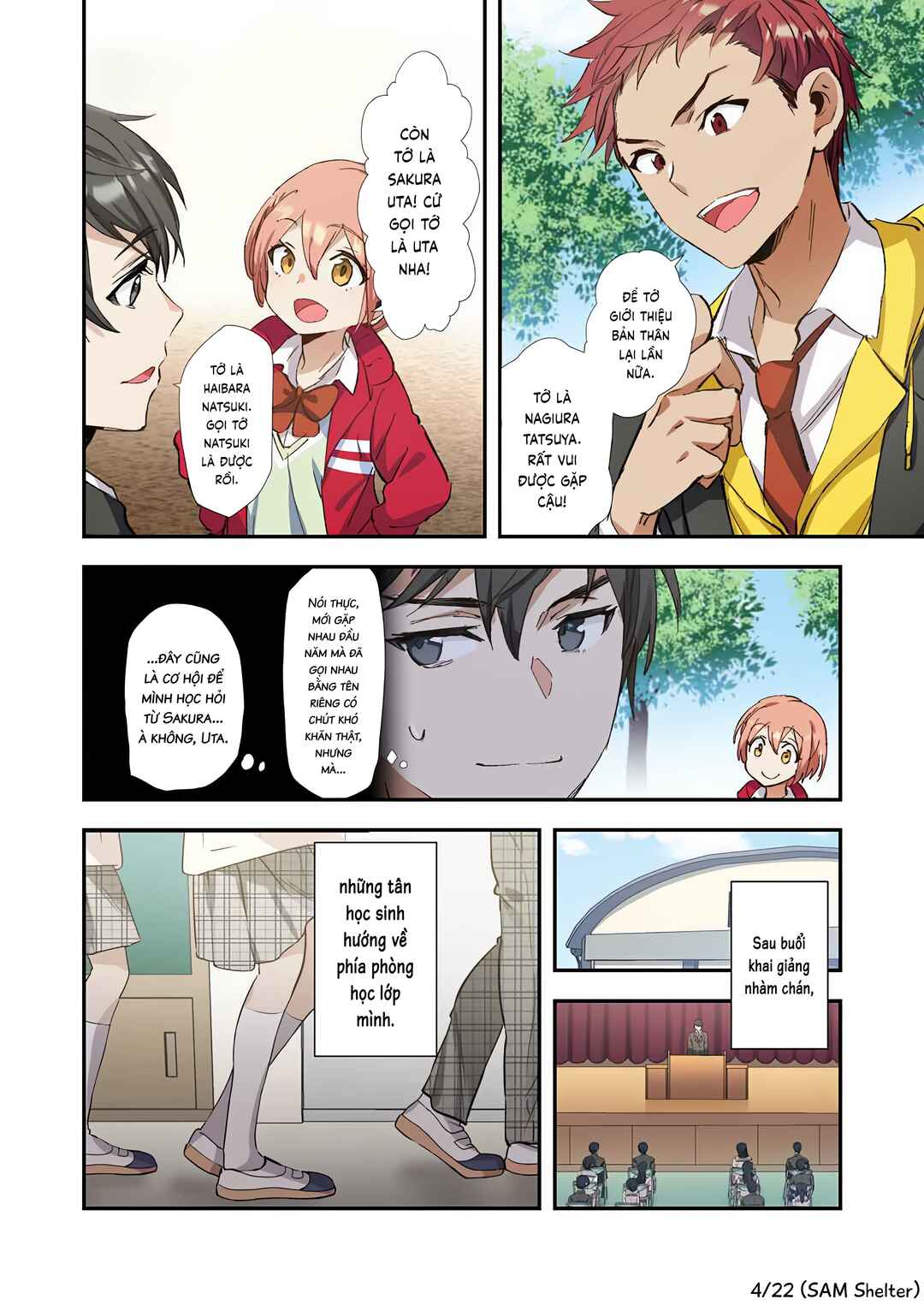 Haibara-kun no Tsuyokute Seishun New Game (Yokoyomi) Chapter 3 - Page 4