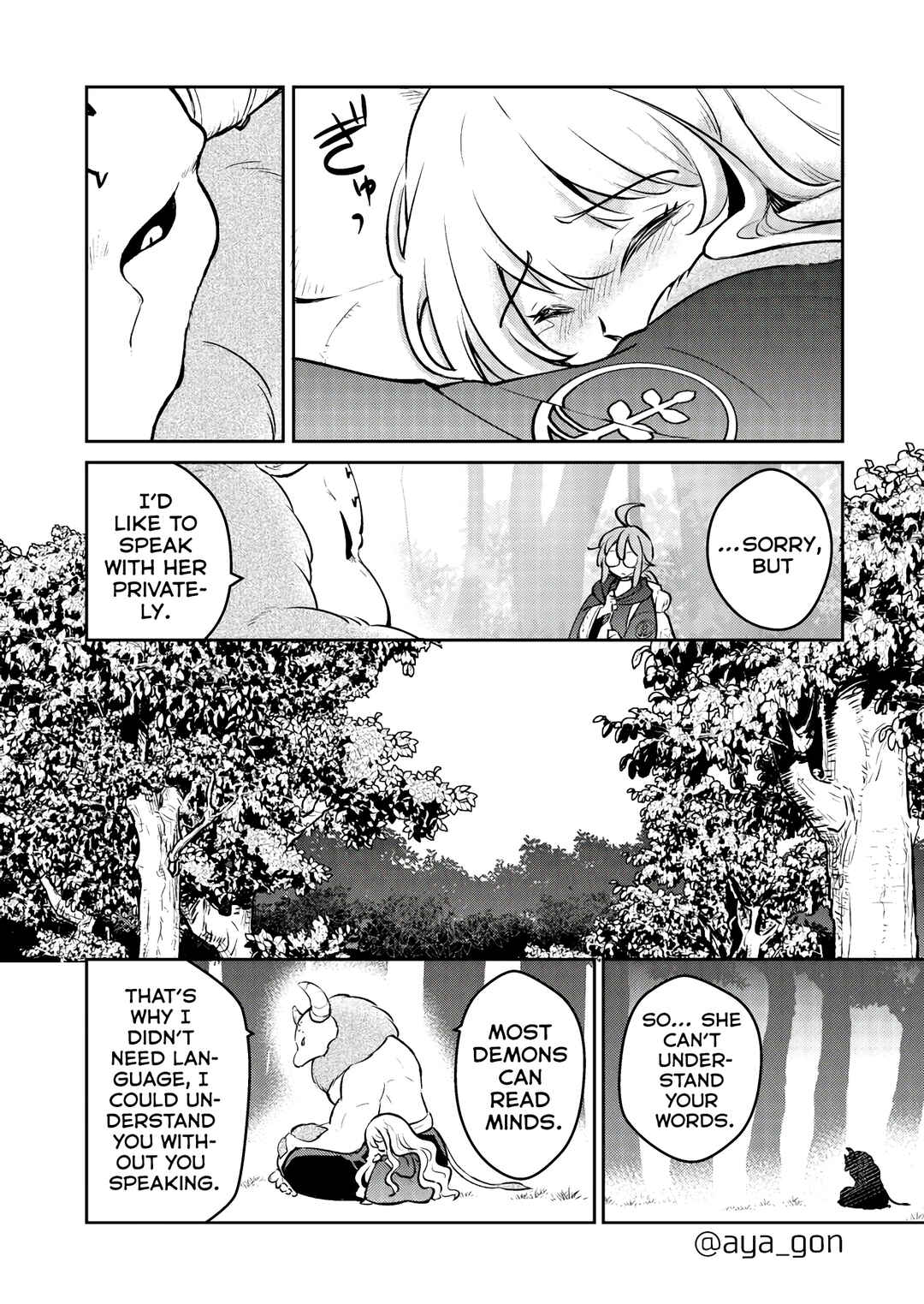 The Human-Hating Demon Lord Has No Mercy for Little Girls Chapter 41 - Page 10