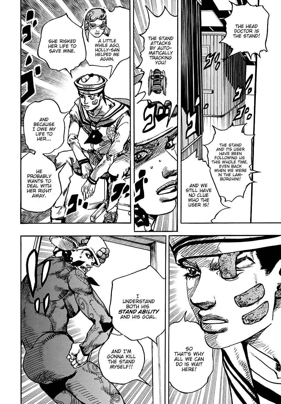 JoJo no Kimyou na Bouken: Part 8 - JoJolion Chapter 98 - Page 12
