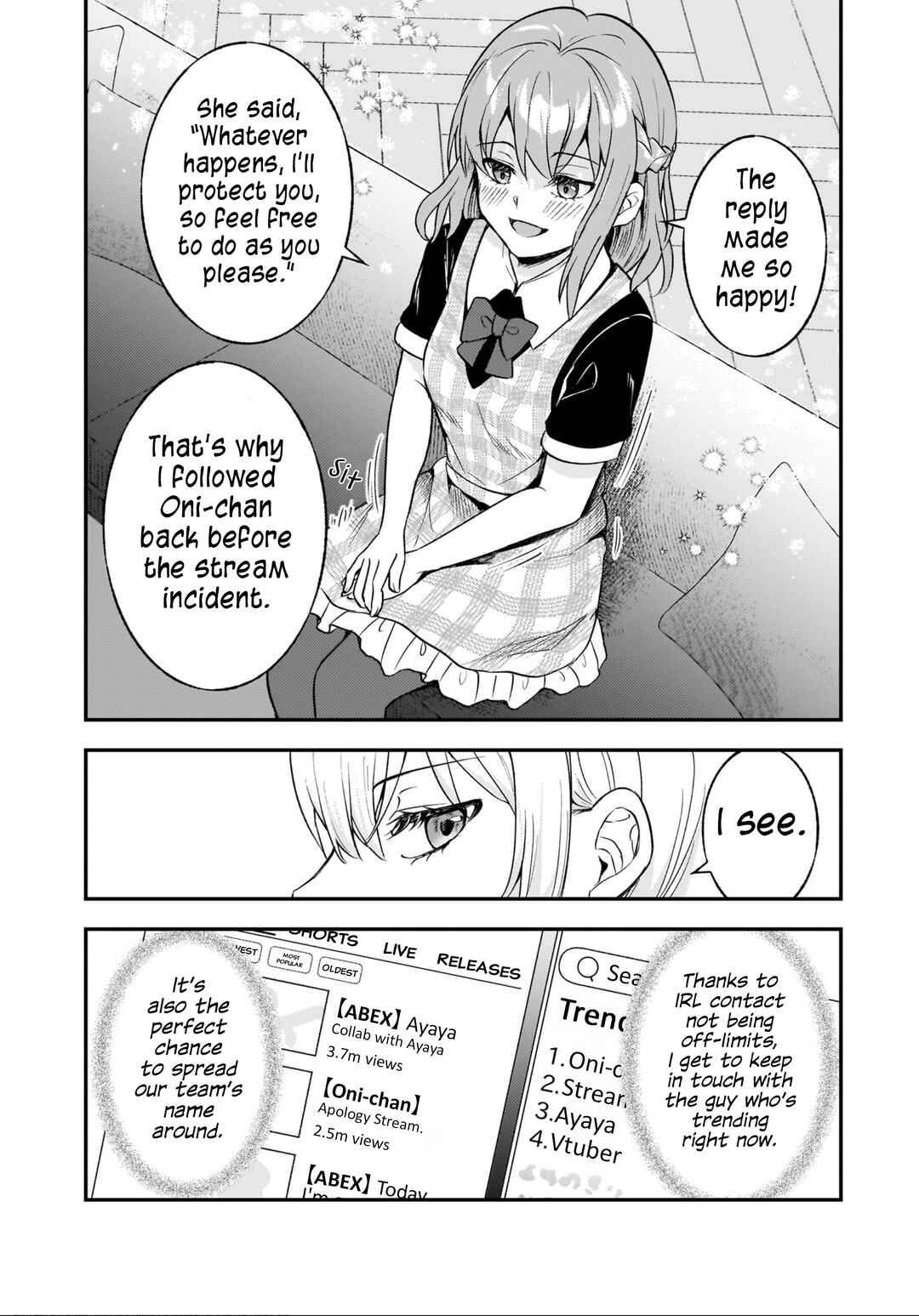 Aorikei Game Haishinsha (20-sai), Haishin no Kiri Wasure ni Yori Ii Hito Bare Suru. Chapter 10 - Page 14