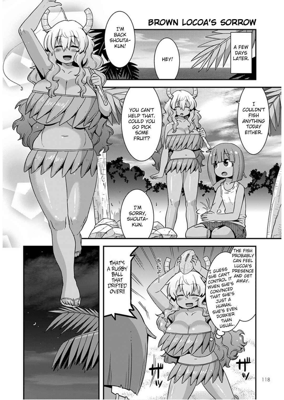 Kobayashi-san Chi no Maid Dragon - Lucoa wa Boku no ×× Desu Chapter 17 - Page 8