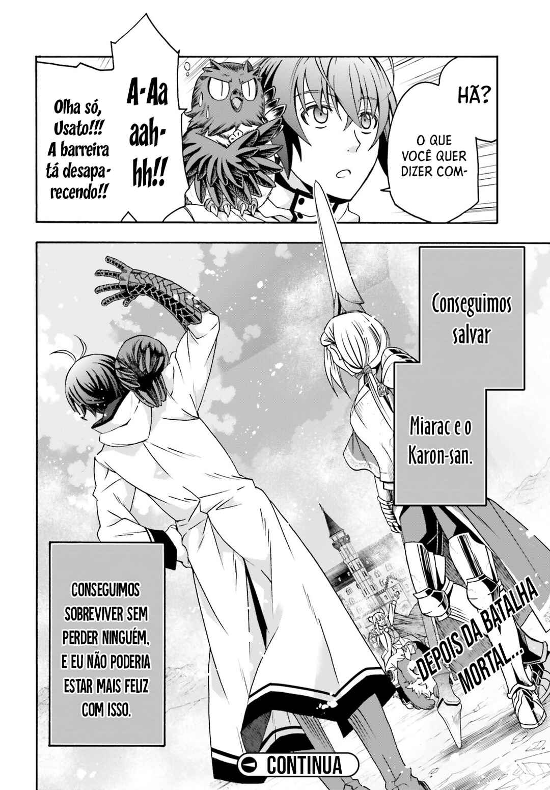 Chiyu Mahou no Machigatta Tsukaikata ~Senjou wo Kakeru Kaifuku Youin~ Chapter 73 - Page 46