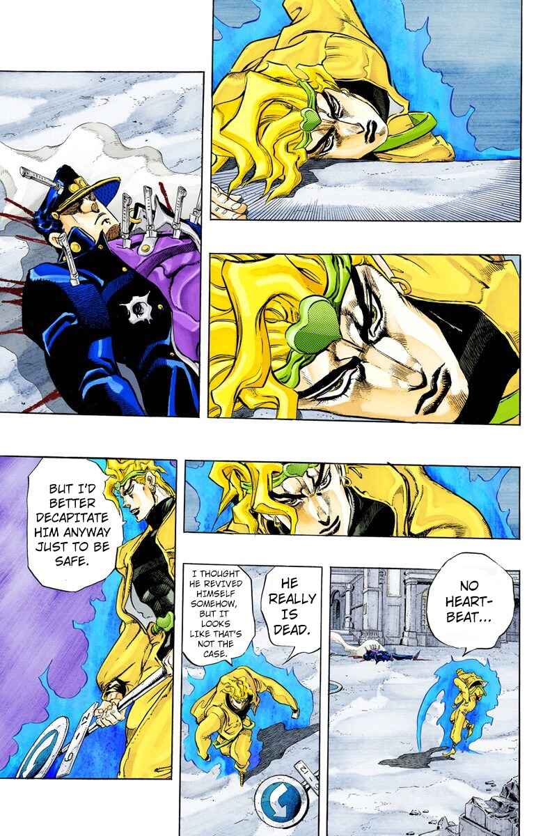 JoJo no Kimyou na Bouken: Part 3 - Stardust Crusaders Color-ban Chapter 147 - Page 13