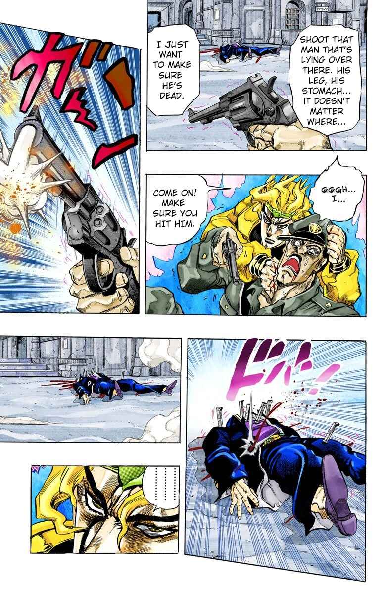 JoJo no Kimyou na Bouken: Part 3 - Stardust Crusaders Color-ban Chapter 147 - Page 7