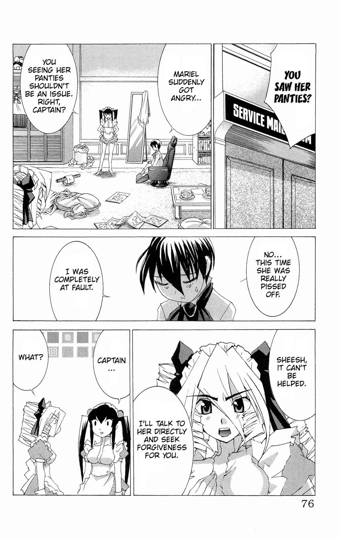 Hanaukyou Maid Tai Chapter 62 - Page 8
