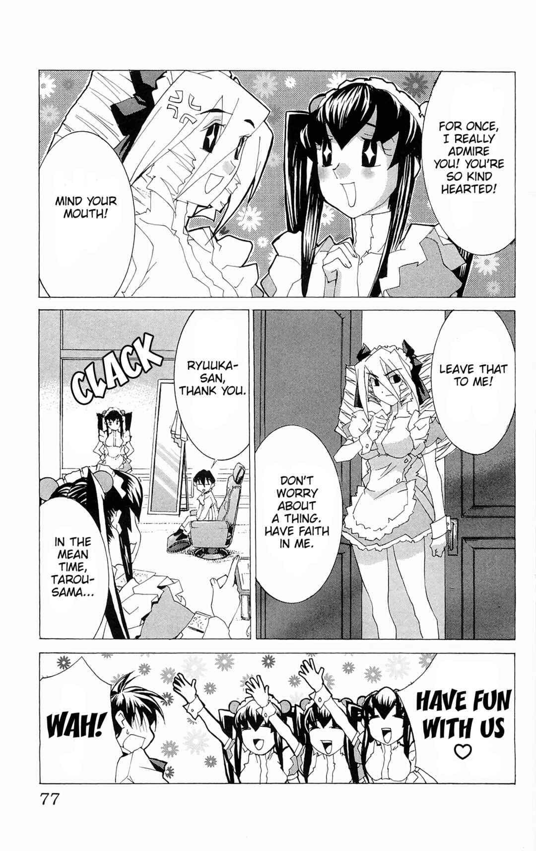 Hanaukyou Maid Tai Chapter 62 - Page 9