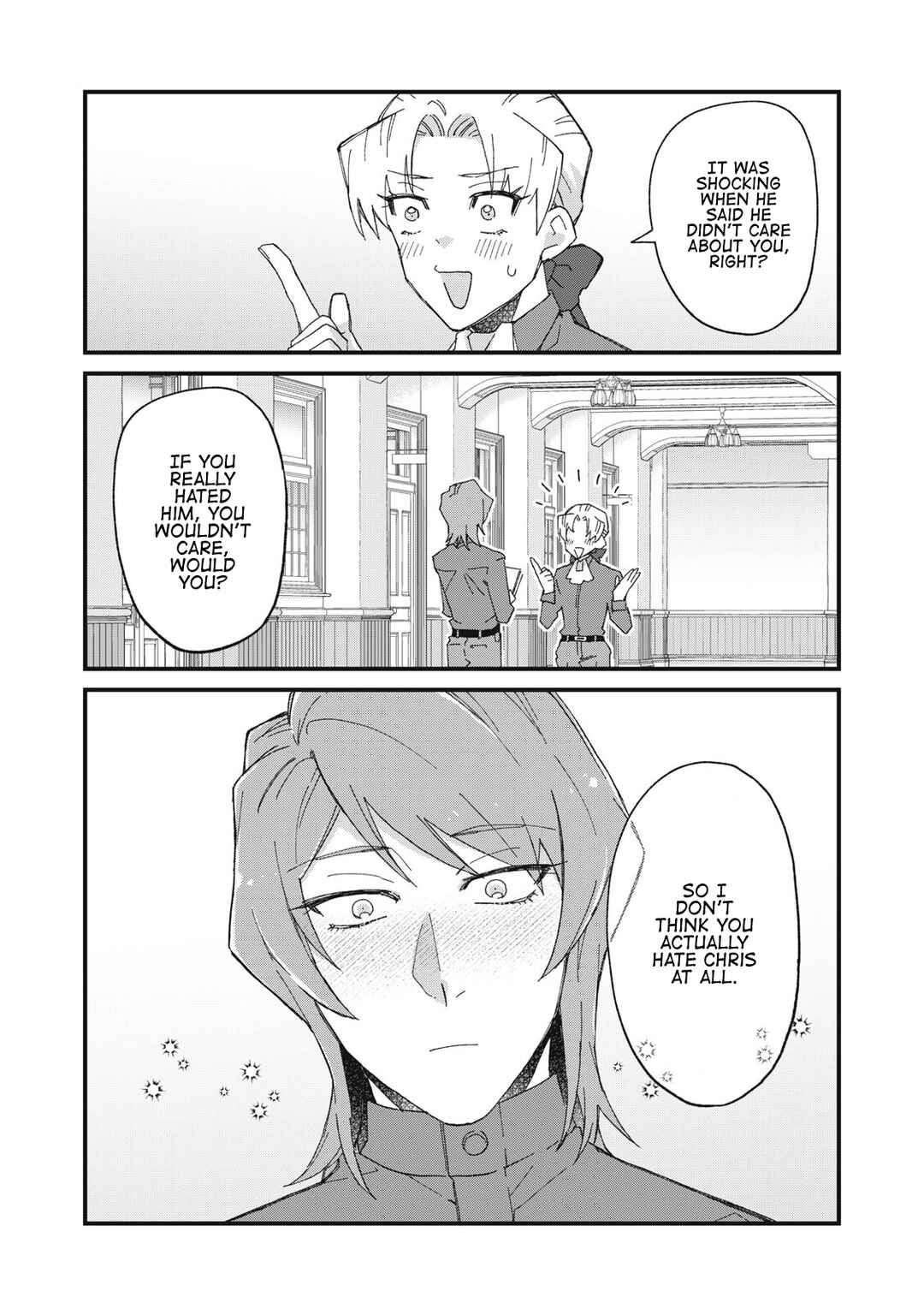 Aishite Hoshi no wa Ore Janai no ni! ~BL Game no Akuyaku Reisoku ni Tenseishita no ni Kirawarenakute Komattemasu~ Chapter 5 - Page 17